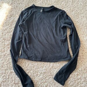 SKIMS Long Sleeve Stretch Top Cropped long sleeve t-shirt Size XS